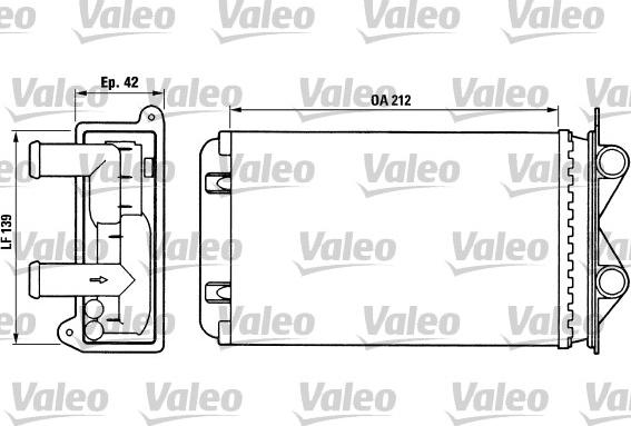 Valeo 812013 - Siltummainis, Salona apsilde www.autospares.lv