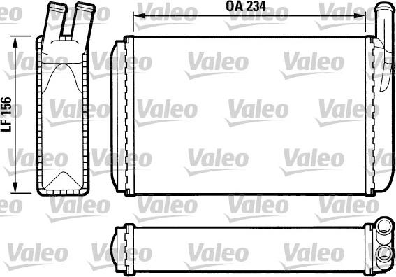 Valeo 812034 - Siltummainis, Salona apsilde www.autospares.lv