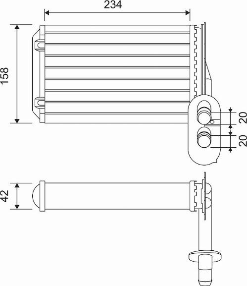 Valeo 812031 - Siltummainis, Salona apsilde www.autospares.lv