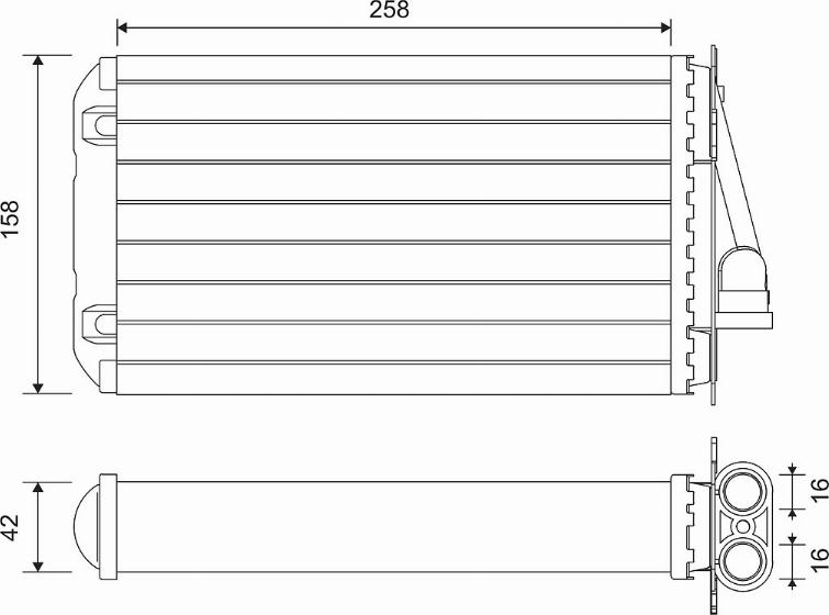 Valeo 812194 - Siltummainis, Salona apsilde www.autospares.lv