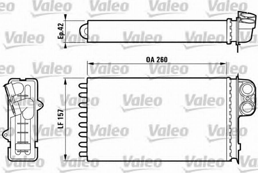 Valeo 812159 - Siltummainis, Salona apsilde www.autospares.lv