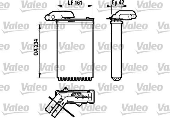 Valeo 812158 - Siltummainis, Salona apsilde www.autospares.lv