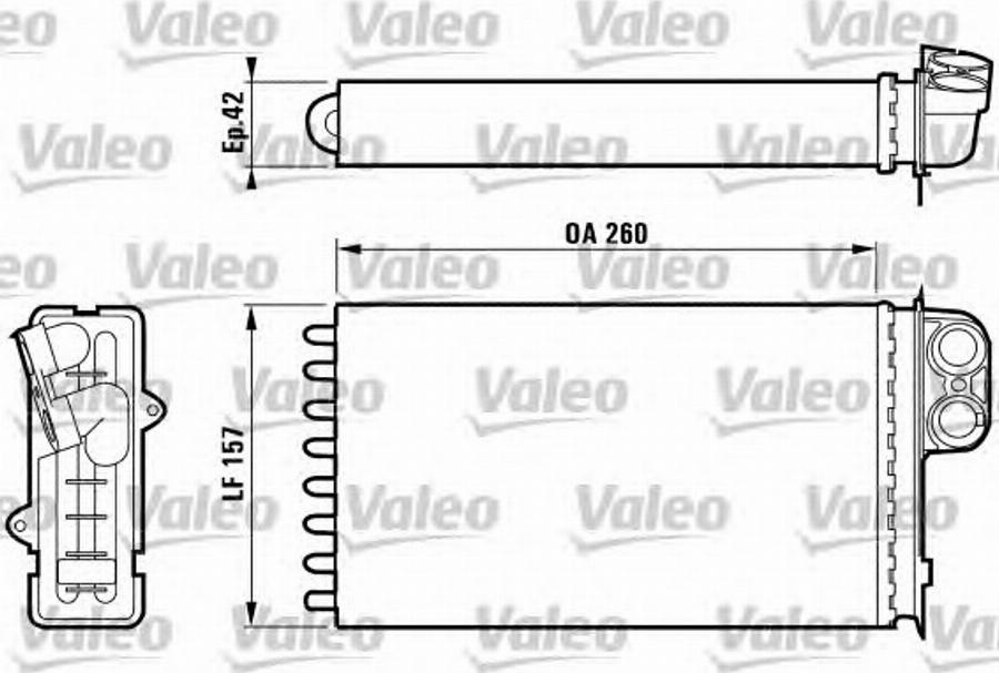 Valeo 812160 - Siltummainis, Salona apsilde www.autospares.lv