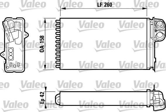 Valeo 812162 - Siltummainis, Salona apsilde www.autospares.lv