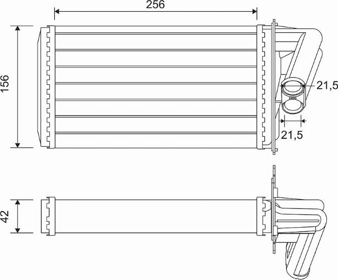 Valeo 812113 - Siltummainis, Salona apsilde www.autospares.lv