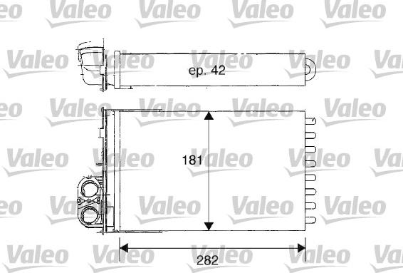 Valeo 812181 - Siltummainis, Salona apsilde www.autospares.lv