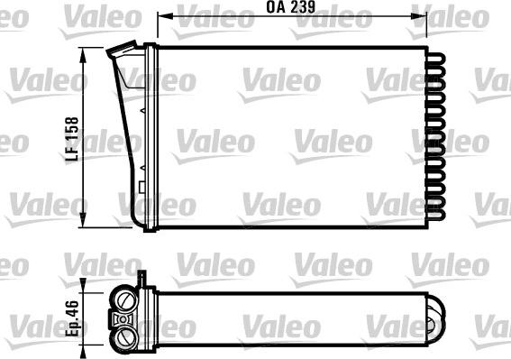 Valeo 812126 - Siltummainis, Salona apsilde www.autospares.lv