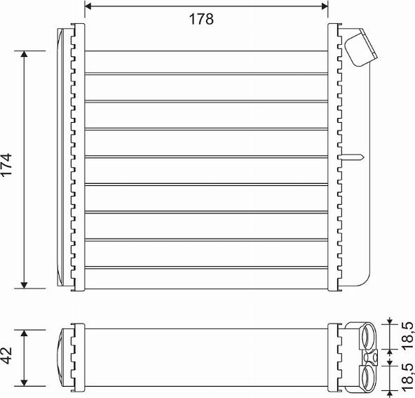 Valeo 812120 - Siltummainis, Salona apsilde www.autospares.lv