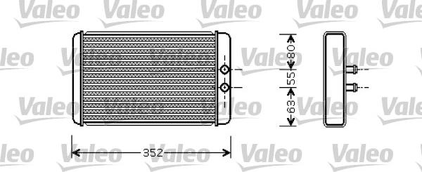 Valeo 812358 - Siltummainis, Salona apsilde www.autospares.lv