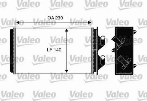 Valeo 812303 - Siltummainis, Salona apsilde www.autospares.lv