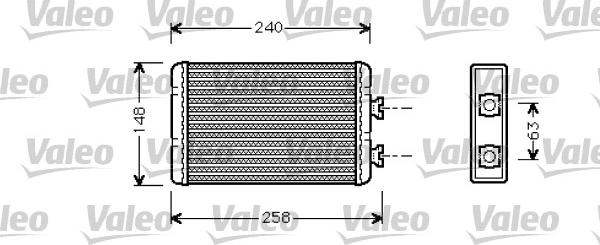 Valeo 812318 - Siltummainis, Salona apsilde www.autospares.lv