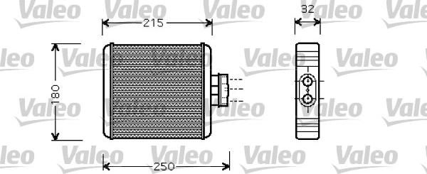 Valeo 812323 - Siltummainis, Salona apsilde www.autospares.lv