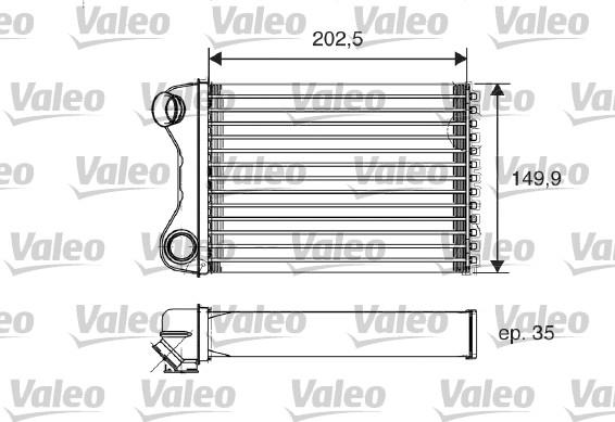 Valeo 812211 - Siltummainis, Salona apsilde www.autospares.lv