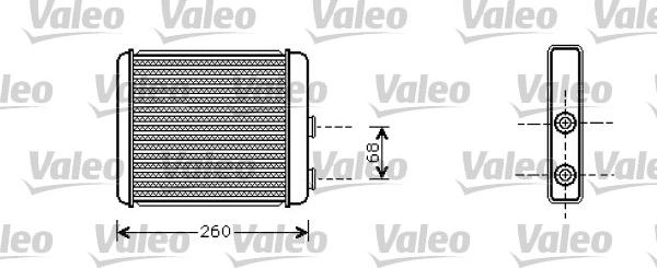 Valeo 812285 - Radiators, Motora dzesēšanas sistēma www.autospares.lv