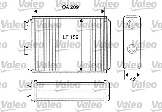 Valeo 812280 - Siltummainis, Salona apsilde www.autospares.lv