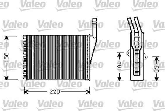 Valeo 812288 - Siltummainis, Salona apsilde www.autospares.lv