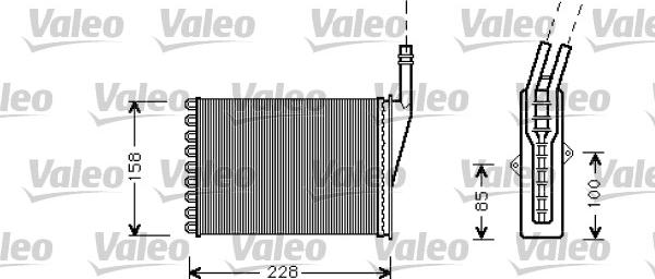 Valeo 812287 - Siltummainis, Salona apsilde www.autospares.lv