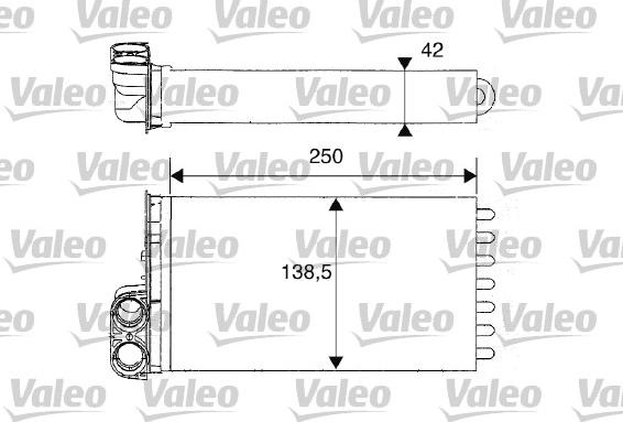 Valeo 812234 - Siltummainis, Salona apsilde www.autospares.lv