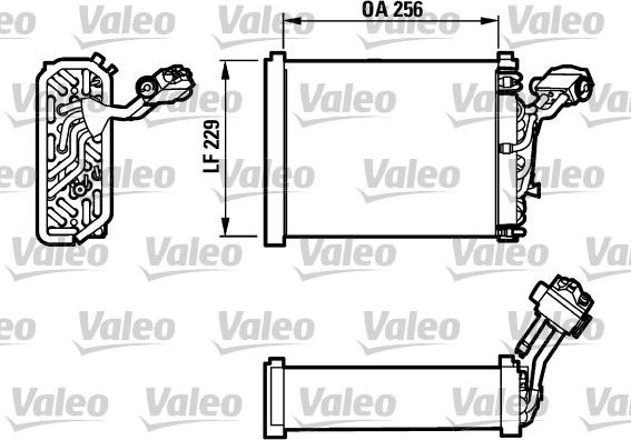 Valeo 817114 - Iztvaikotājs, Gaisa kondicionēšanas sistēma autospares.lv