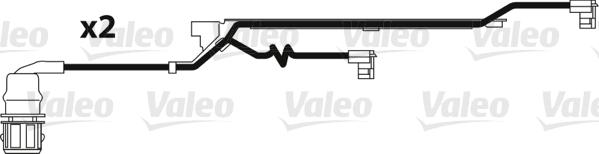 Valeo 882345 - Warning Contact, brake pad wear www.autospares.lv