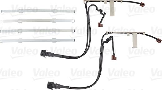 Valeo 882220 - Bremžu uzliku kompl., Disku bremzes www.autospares.lv