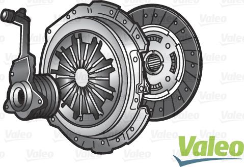 Valeo 834421 - Комплект сцепления www.autospares.lv