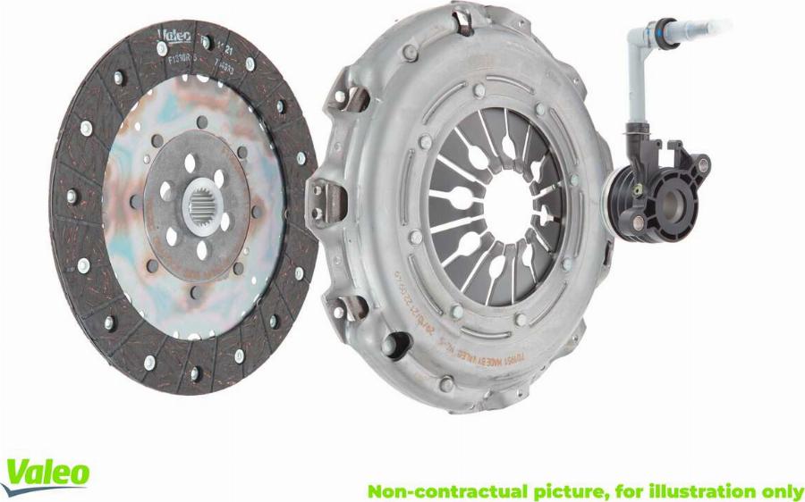 Valeo 834265 - Centrālais izslēdzējmehānisms, Sajūgs www.autospares.lv