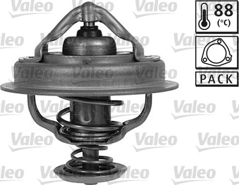 Valeo 820443 - Термостат охлаждающей жидкости / корпус www.autospares.lv