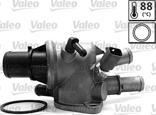 Valeo 820411 - Termostats, Dzesēšanas šķidrums www.autospares.lv