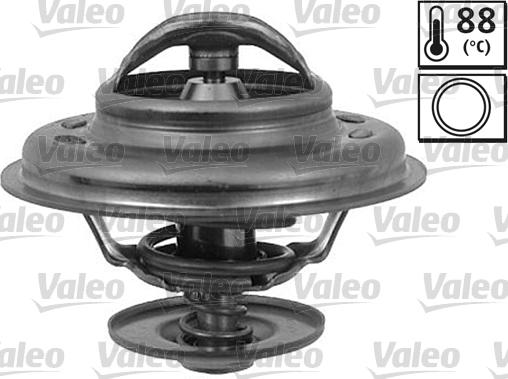 Valeo 820480 - Термостат охлаждающей жидкости / корпус www.autospares.lv