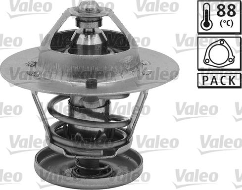 Valeo 820481 - Coolant thermostat / housing www.autospares.lv