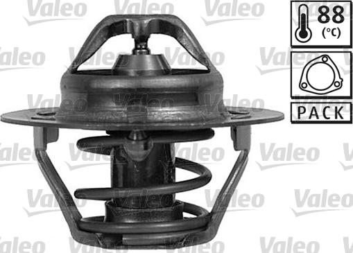 Valeo 820439 - Термостат охлаждающей жидкости / корпус www.autospares.lv