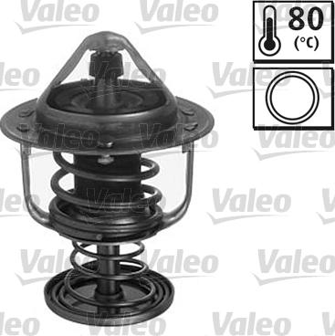 Valeo 820597 - Термостат охлаждающей жидкости / корпус www.autospares.lv