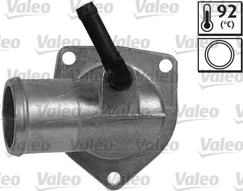 Valeo 820504 - Термостат охлаждающей жидкости / корпус www.autospares.lv