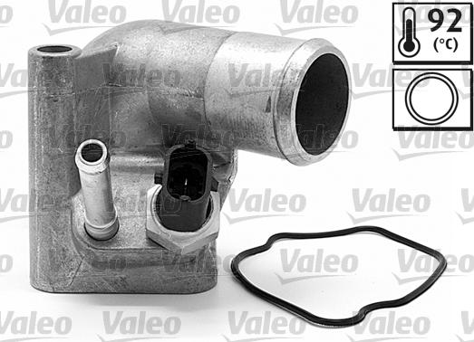 Valeo 820502 - Термостат охлаждающей жидкости / корпус www.autospares.lv