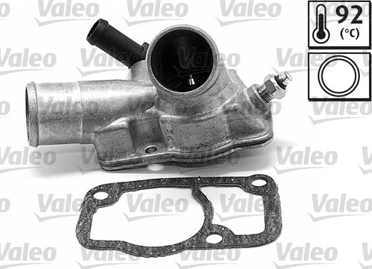 Valeo 820507 - Термостат охлаждающей жидкости / корпус www.autospares.lv