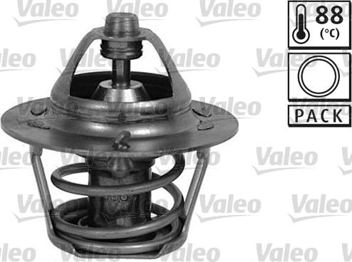 Valeo 820042 - Термостат охлаждающей жидкости / корпус www.autospares.lv