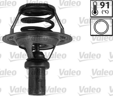 Valeo 820009 - Термостат охлаждающей жидкости / корпус www.autospares.lv