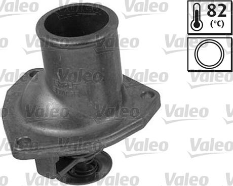 Valeo 820070 - Термостат охлаждающей жидкости / корпус www.autospares.lv