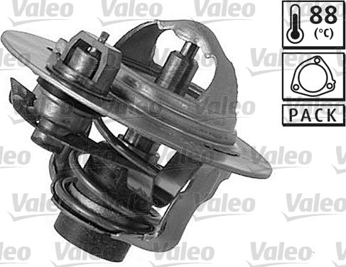 Valeo 820072 - Термостат охлаждающей жидкости / корпус www.autospares.lv