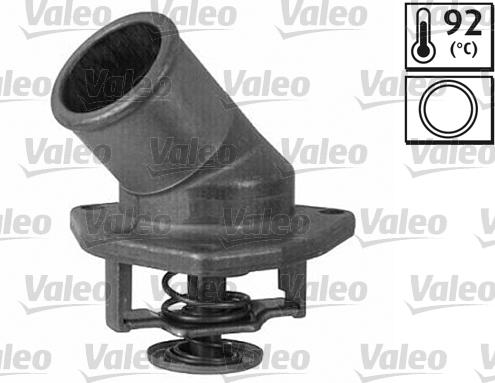 Valeo 820185 - Термостат охлаждающей жидкости / корпус www.autospares.lv