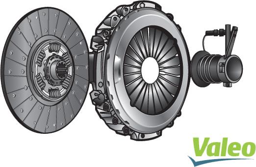 Valeo 827645 - Clutch Kit www.autospares.lv