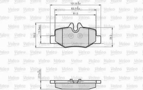 RIDER RD.3323.DB1601 - Bremžu uzliku kompl., Disku bremzes www.autospares.lv