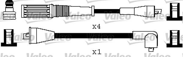 Valeo 346499 - Augstsprieguma vadu komplekts www.autospares.lv