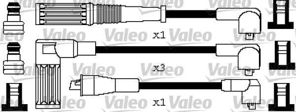 Valeo 346460 - Augstsprieguma vadu komplekts www.autospares.lv