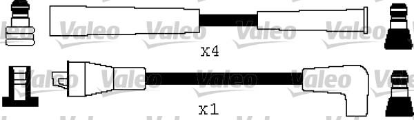 Valeo 346414 - Augstsprieguma vadu komplekts www.autospares.lv