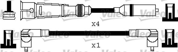 Valeo 346417 - Augstsprieguma vadu komplekts www.autospares.lv