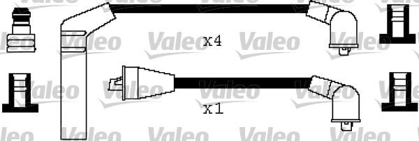 Valeo 346480 - Augstsprieguma vadu komplekts www.autospares.lv