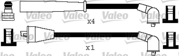 Valeo 346477 - Augstsprieguma vadu komplekts www.autospares.lv