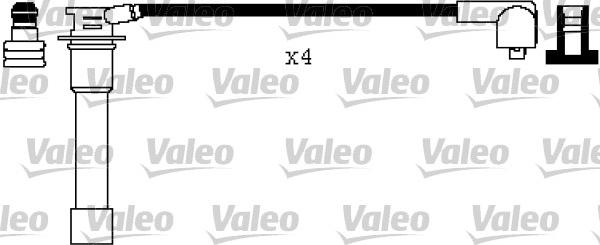 Valeo 346595 - Augstsprieguma vadu komplekts www.autospares.lv